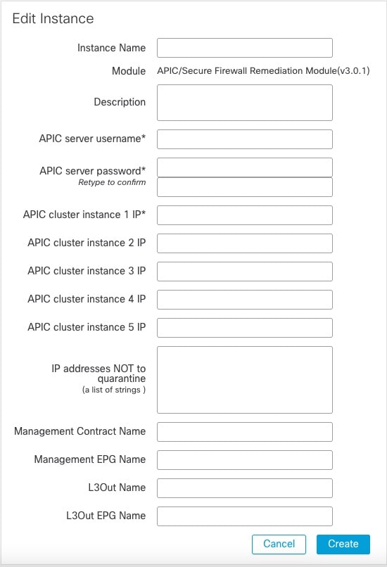APIC/Secure Firewall Remediation Module 3.0 - Remediation and ...