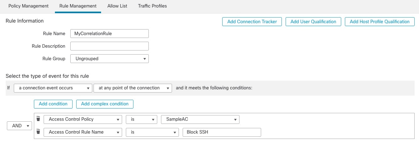 The correlation rule is triggered by your access control rule and causes the endpoint to be quarantined by APIC