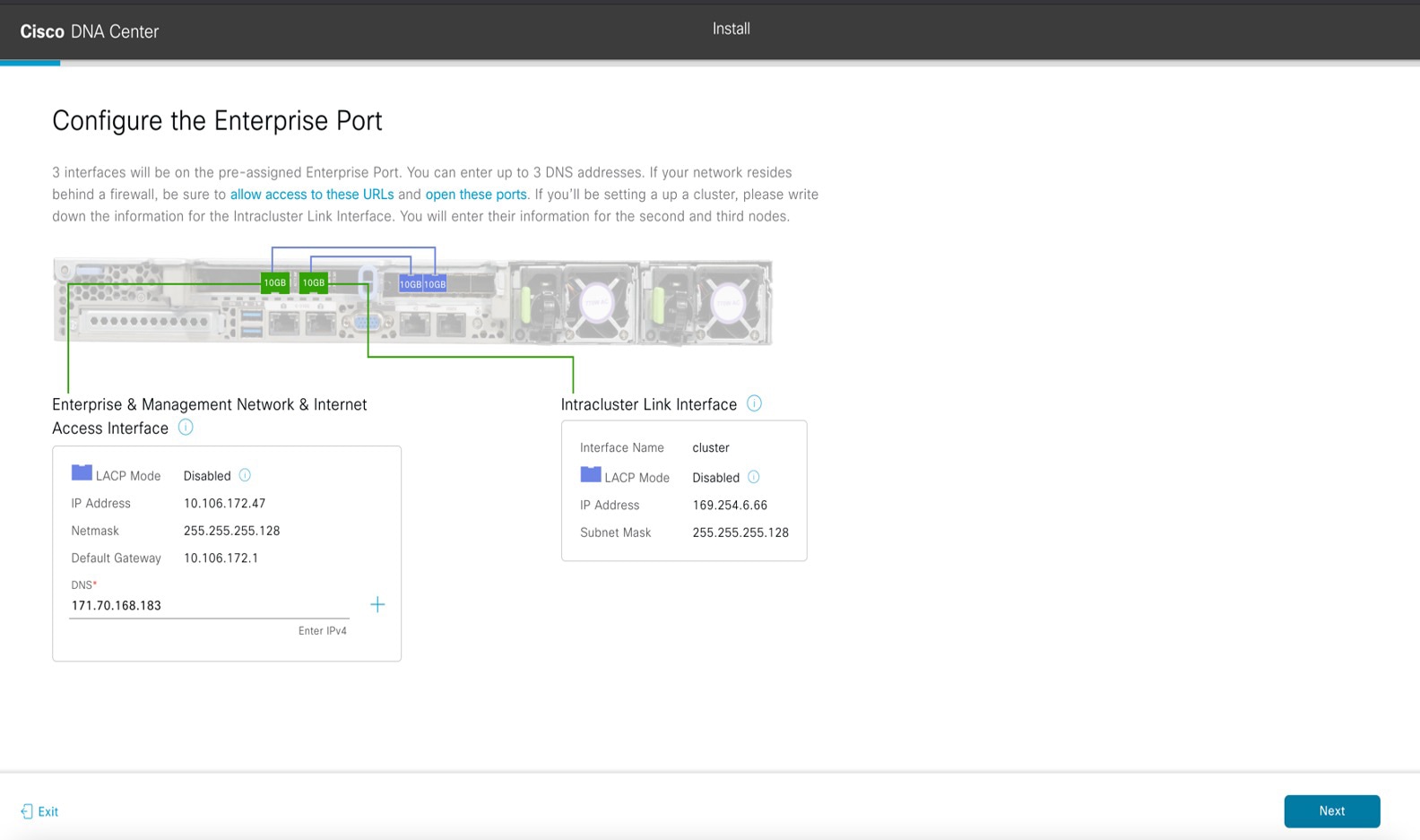 Cisco DNA Center SecondGeneration Appliance Installation Guide