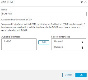 ECMP ゾーンの作成