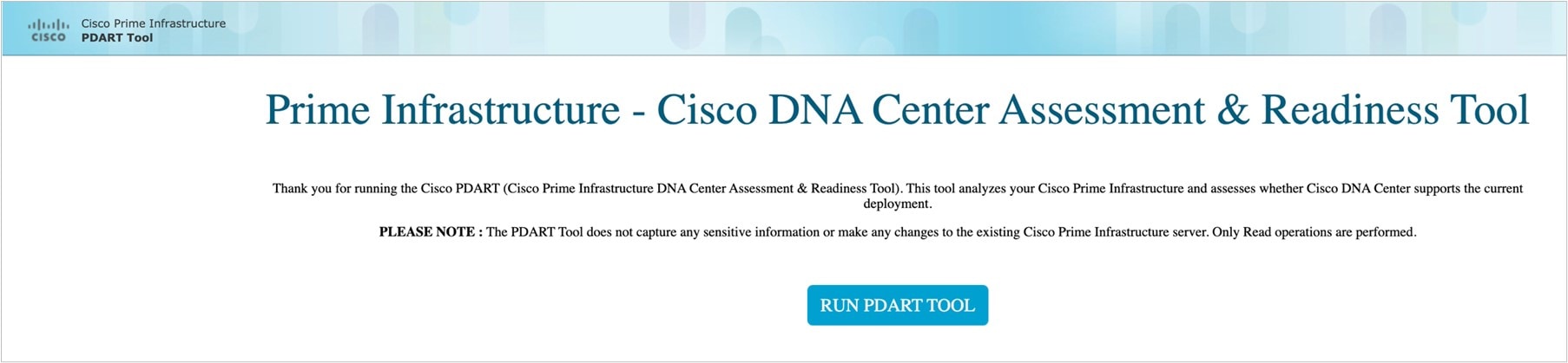 Open Cisco PDART