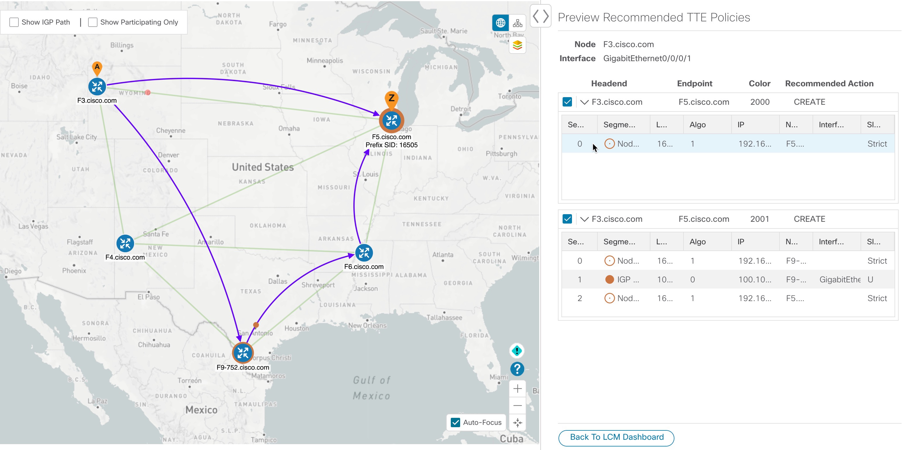 LCM TTE Deployment Preview