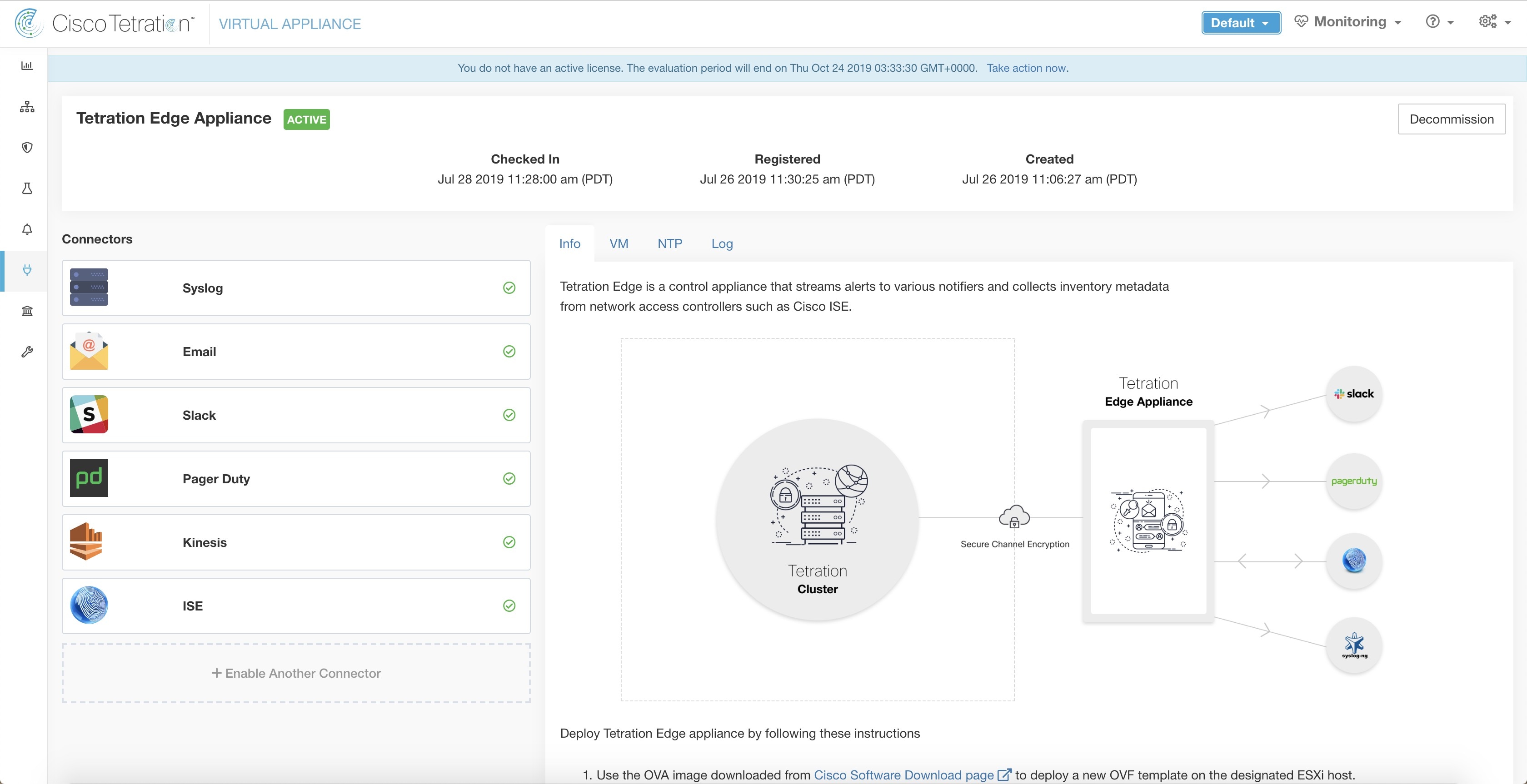 Cisco Secure Workload Edge アプライアンス