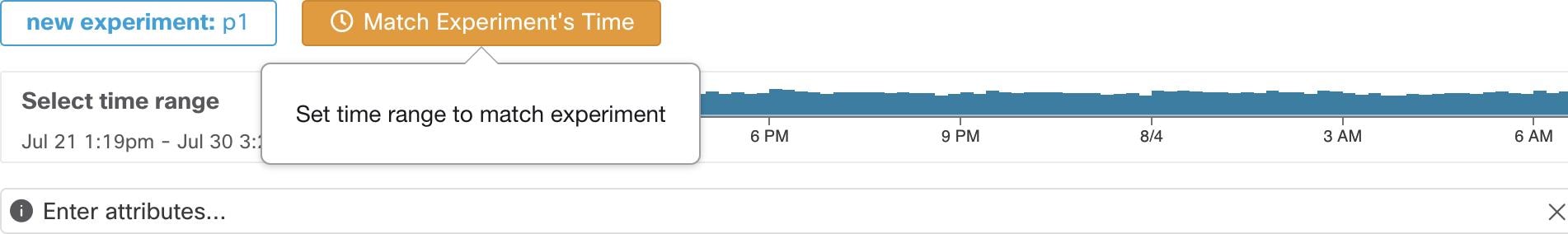 Match time range