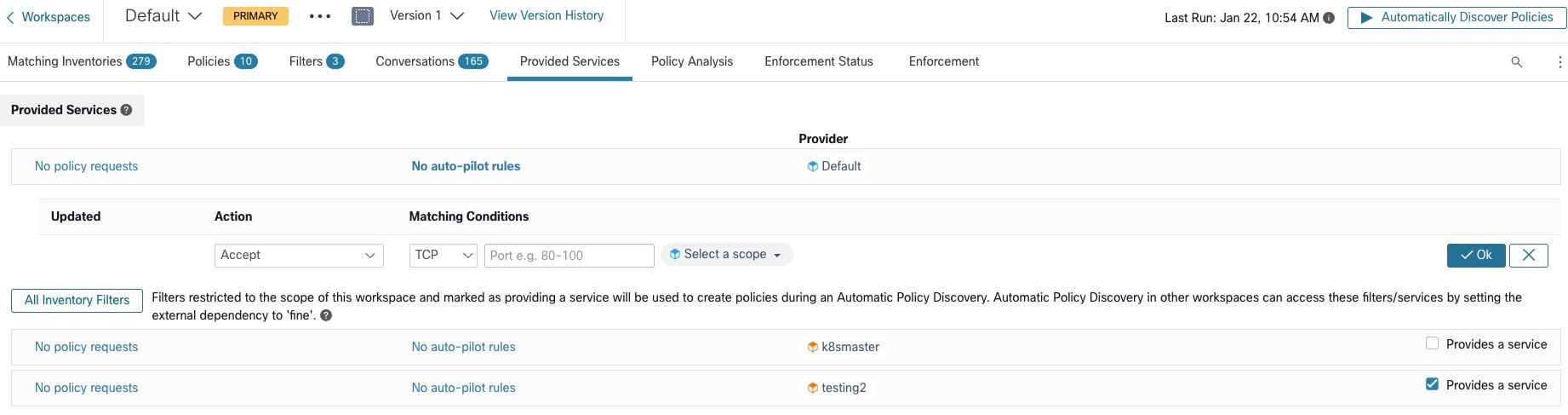 Creating/Updating Auto-pilot rules