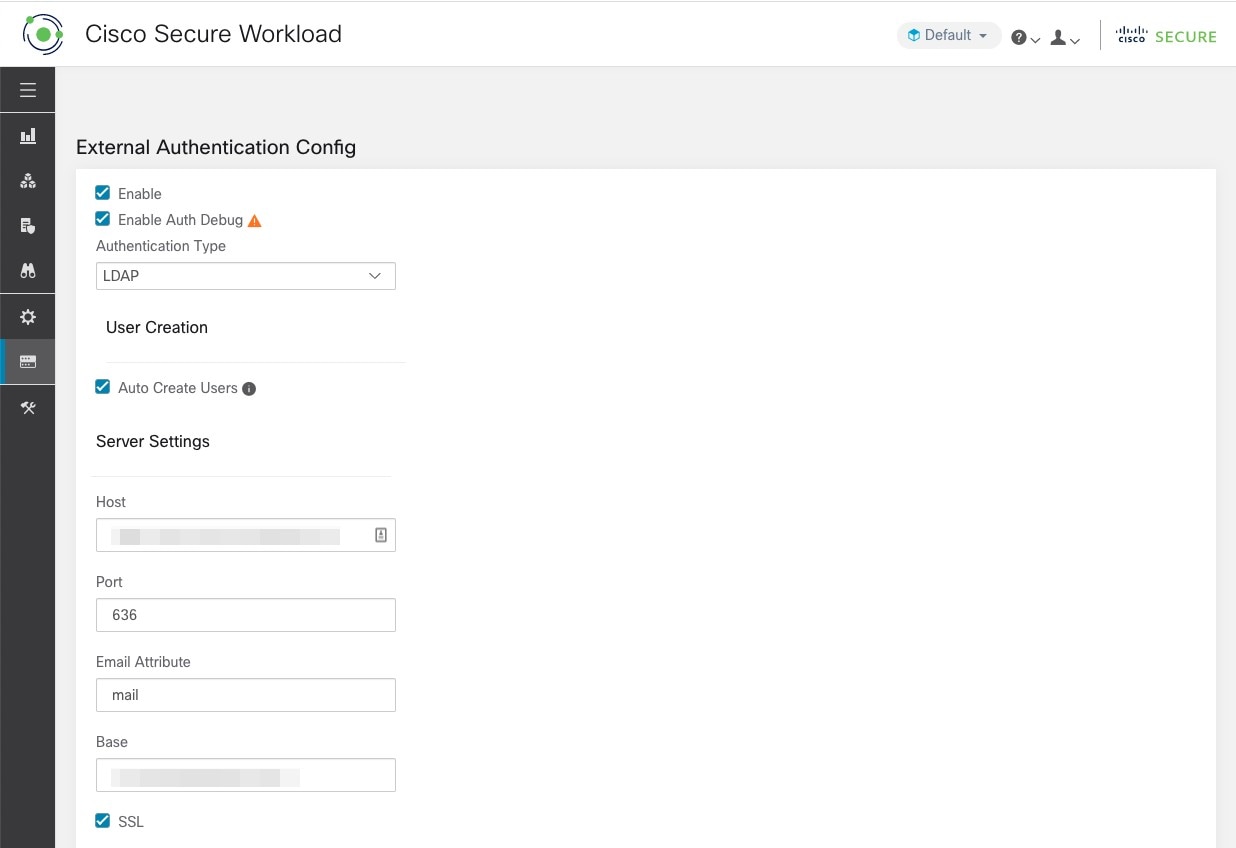 Configuring Lightweight Directory Access Protocol (LDAP)