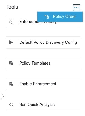 Navigating to Policy Priorities page