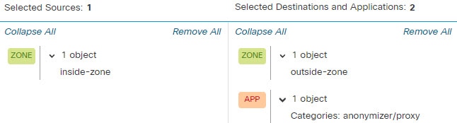 Application control rule match criteria.