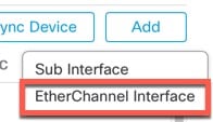 EtherChannel 추가