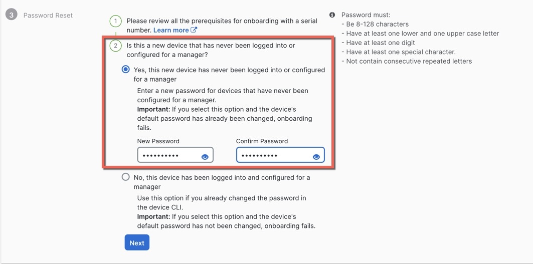 パスワードのリセット（Password Reset）