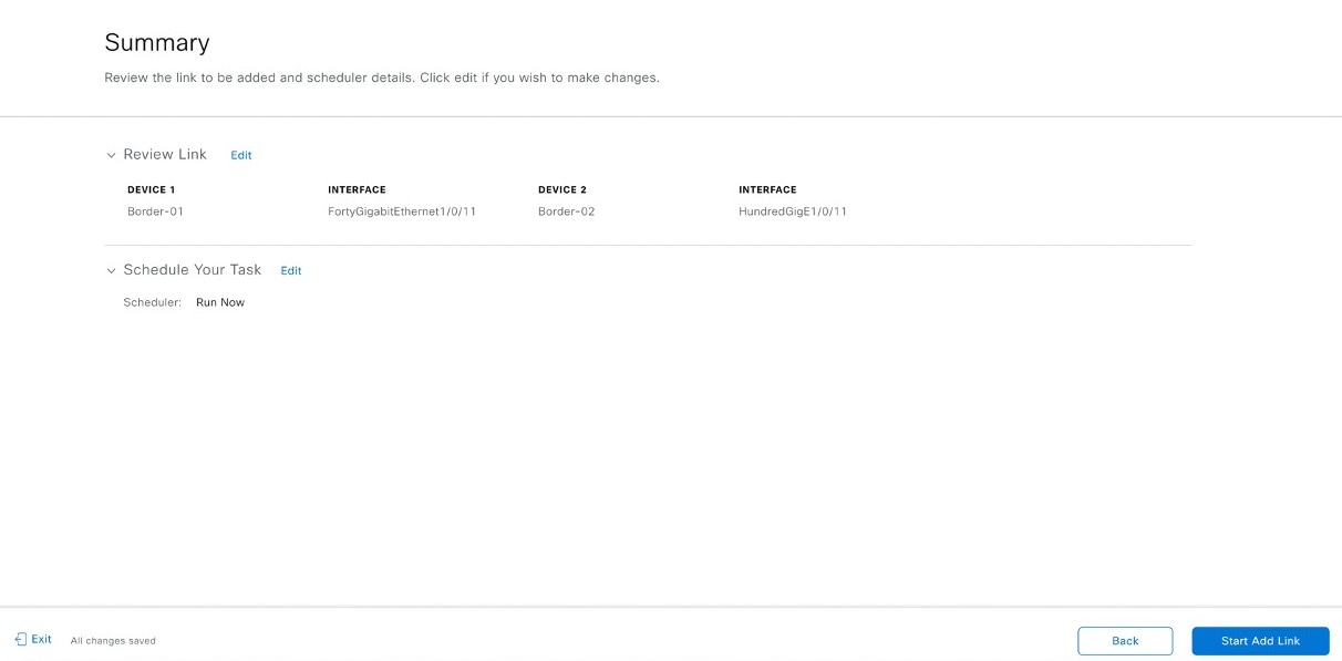 Add Link Summary