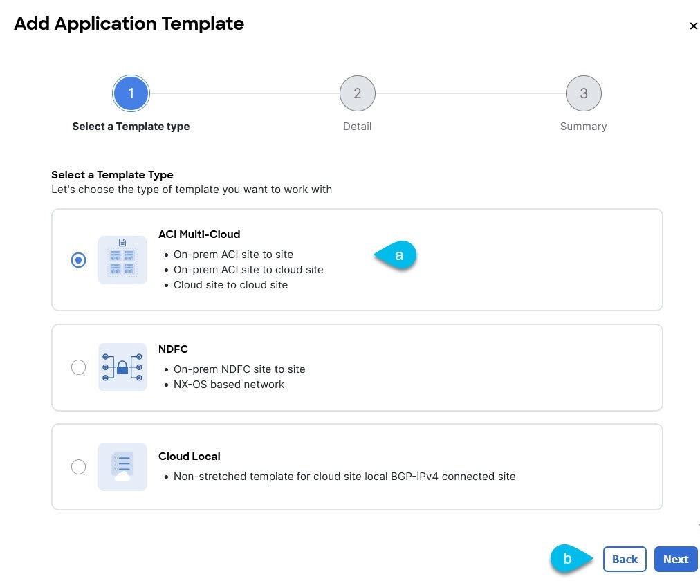 Create Cloud Application Template.
