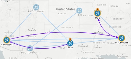 RSVP-TE Tunnel Visualization