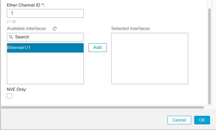 Available Interfaces