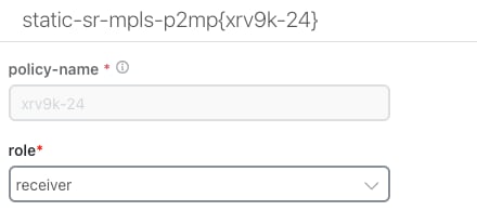 Policy Mapping to the Node