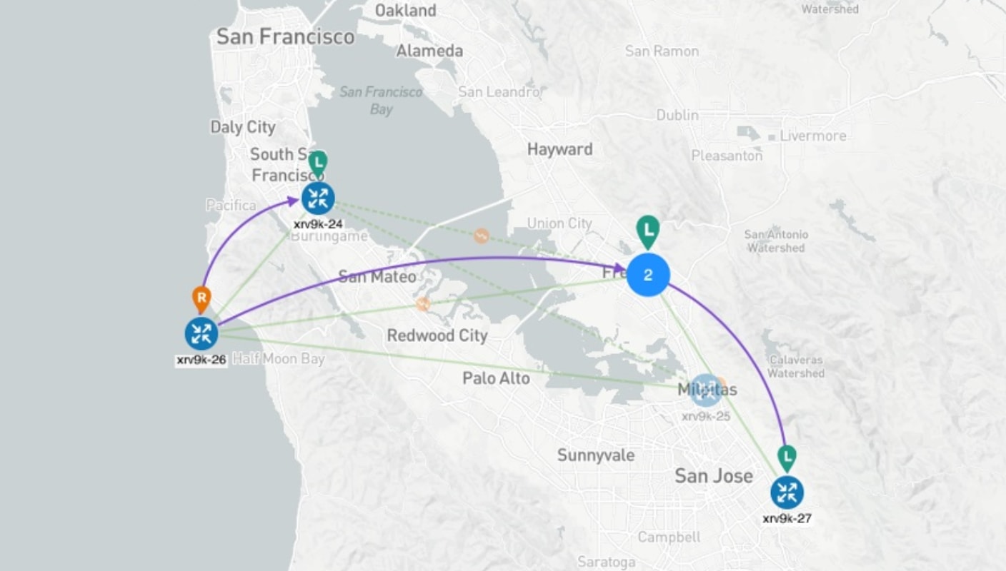 Policy in Geographical Map