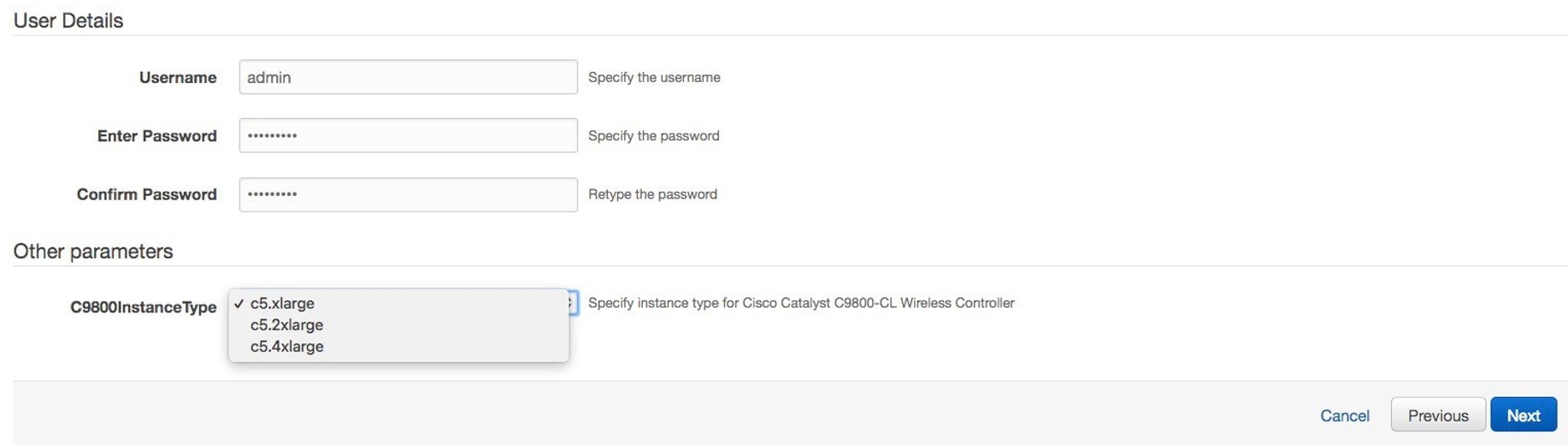 The user details include username, password, and other parameters.