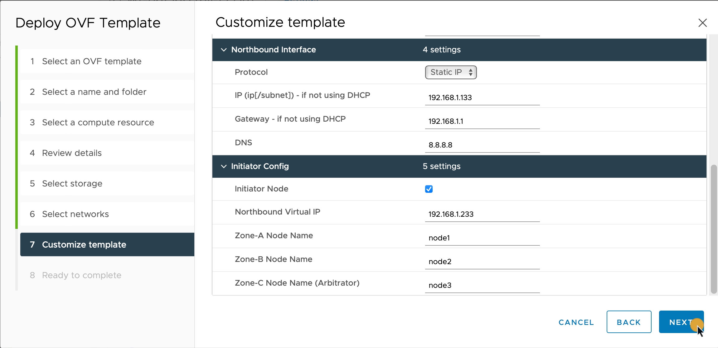 Customize template part 2