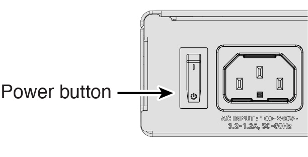 System and Power LEDs