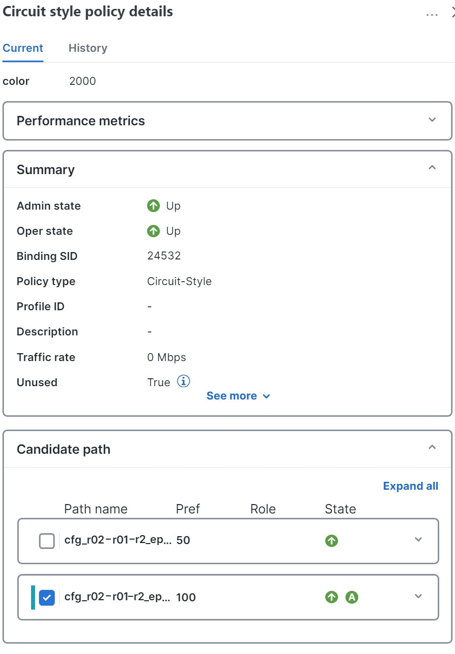 Updated CS-SR policy operational