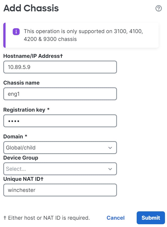 Add Chassis