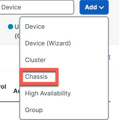 Add Chassis