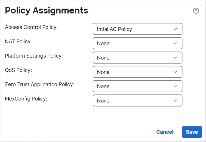 Policy Assignments