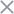 Reject ticket icon