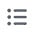 List view icon