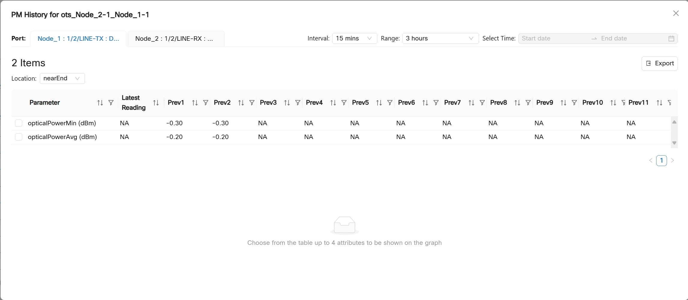 screenshot of links app