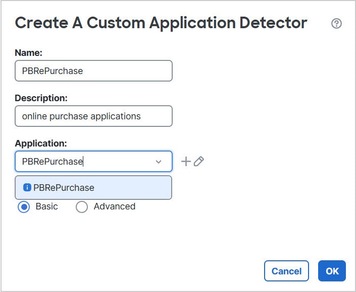 Custom Detector