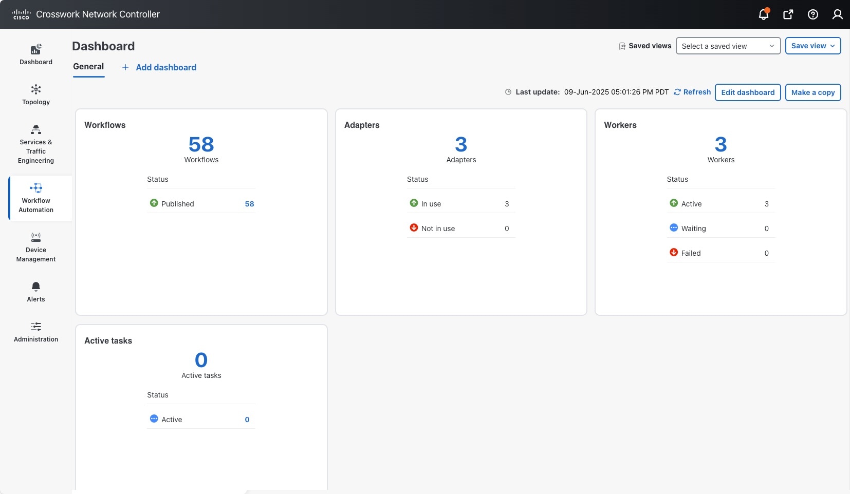 CNC Workflow Automation Menu