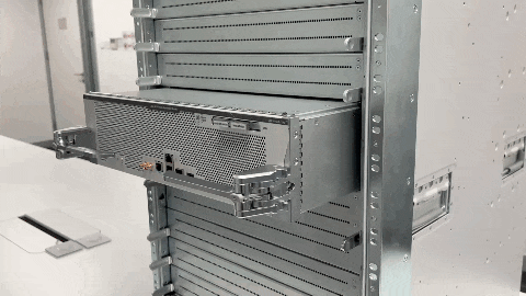 Opening the ejector levers