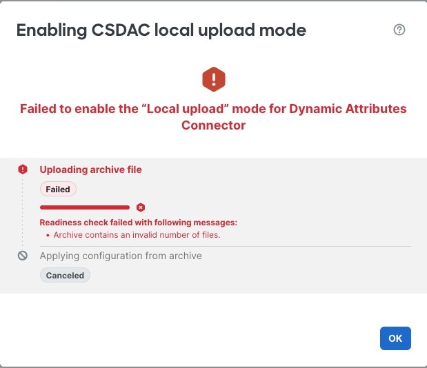 The troubleshooting page displays common issues and suggestions for resolving failures during the air gap image upload process.