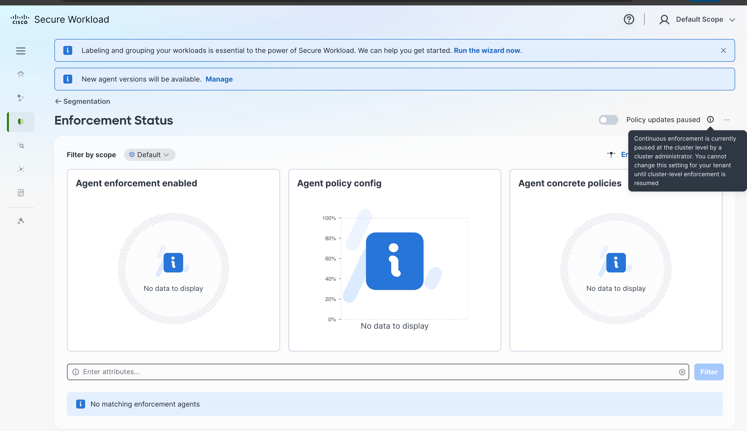 Firewall rule updates paused at tenant level