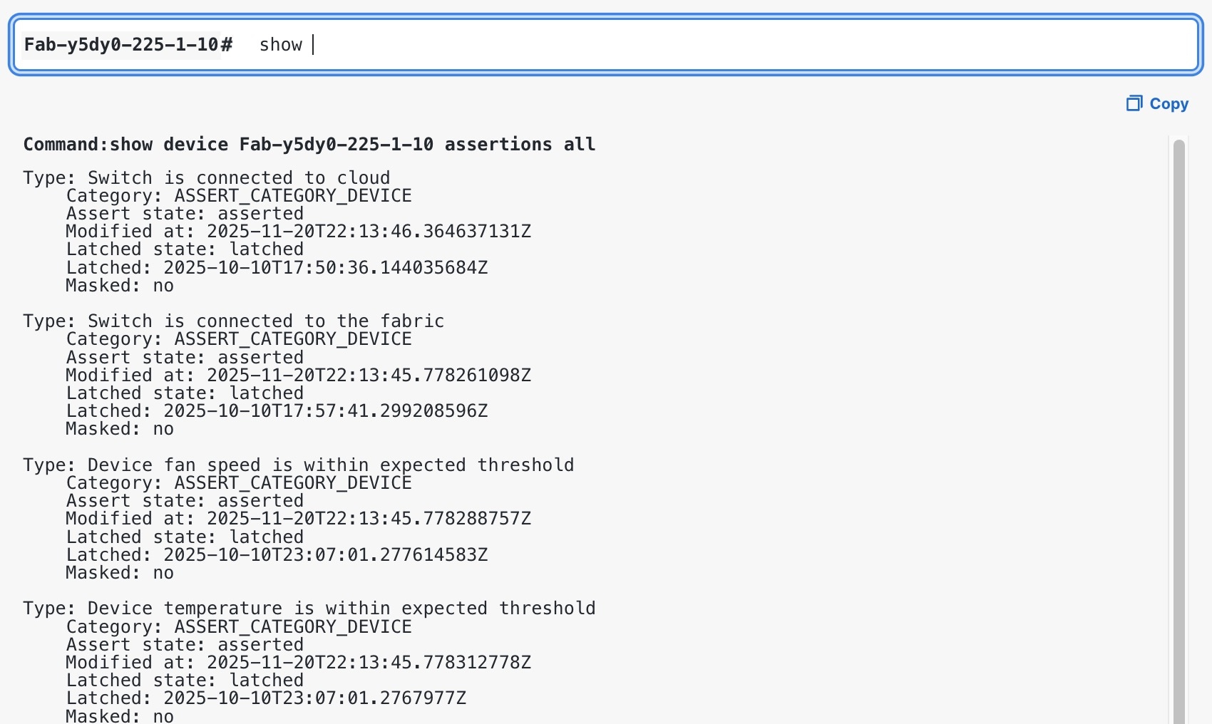 Quick Command CLI example