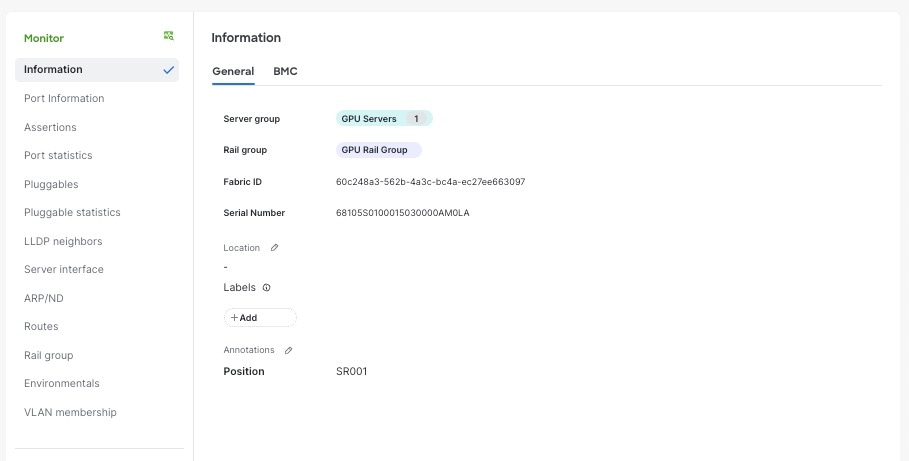 Server general information