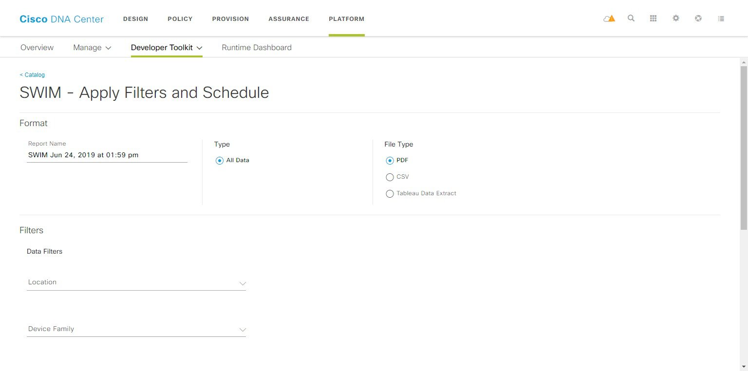 developer toolkit gui cisco dna center