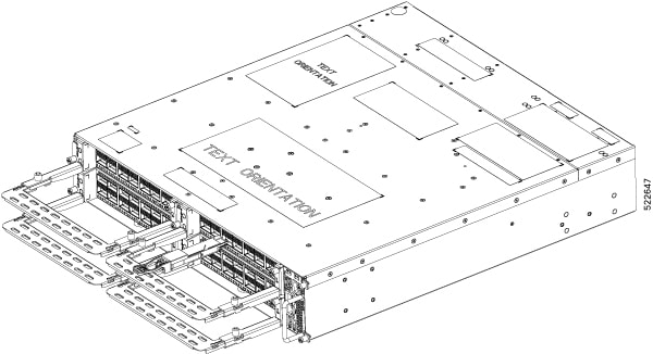 Inserting QSFP-DD Pluggable on the QXP-K9 Line Card