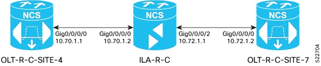 This is a network topology diagram used to illustrate the manual bringup of nodes.