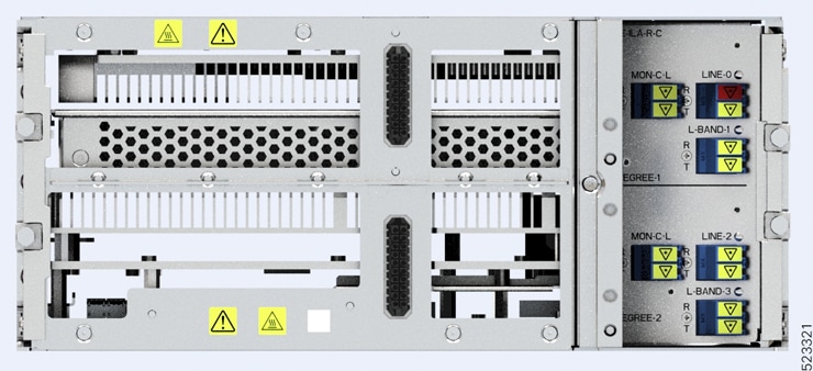 Front View of E-ILA-R-C Line Card