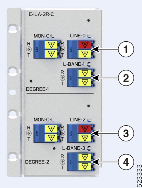 E-ILA-2R-C Port Mapping