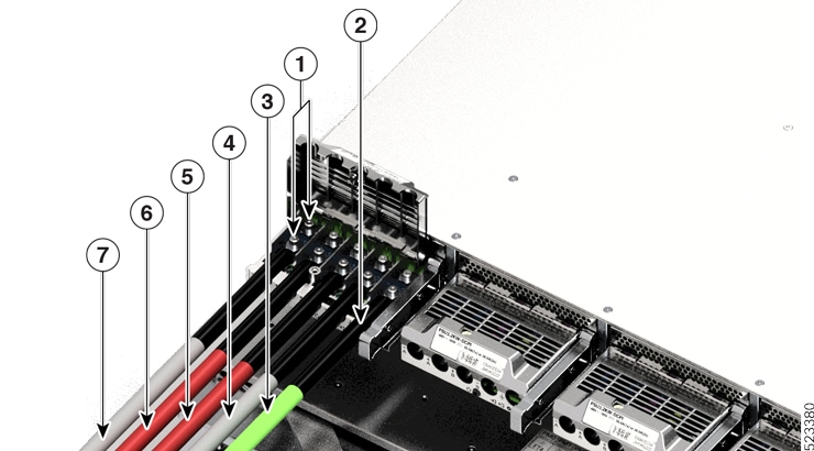Attach DC-input Power Source Cables