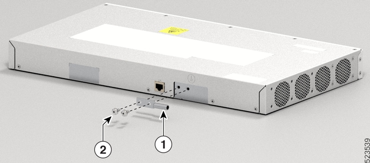 Grounding the router with lug