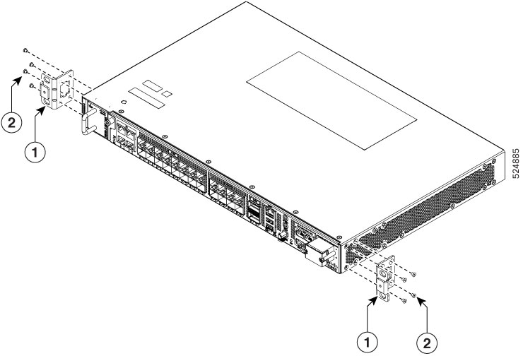 Cisco NCS 540 ルータ ハードウェア設置ガイド - デバイスの設置