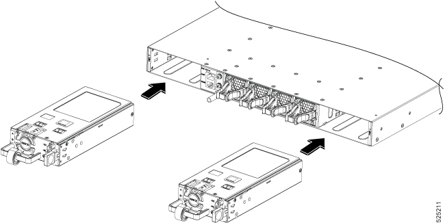 Install DC Power Supply Module on the router