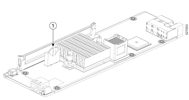 Locate the vertical RTC battery socket on the PCB assembly.