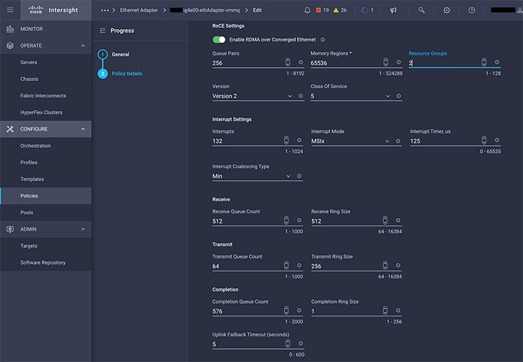 Cisco Intersight Configuration Guide for RDMA over Converged