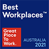 2021 #1 Best Large Workplaces in Australia by Great Place to Work