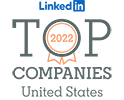 2022 Top Companies in the U.S. by LinkedIn – two years in a row!
